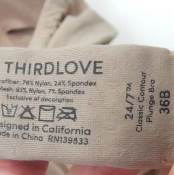 Thirdlove Everyday Classic Contour Plunge Bra - Picture 2 of 3